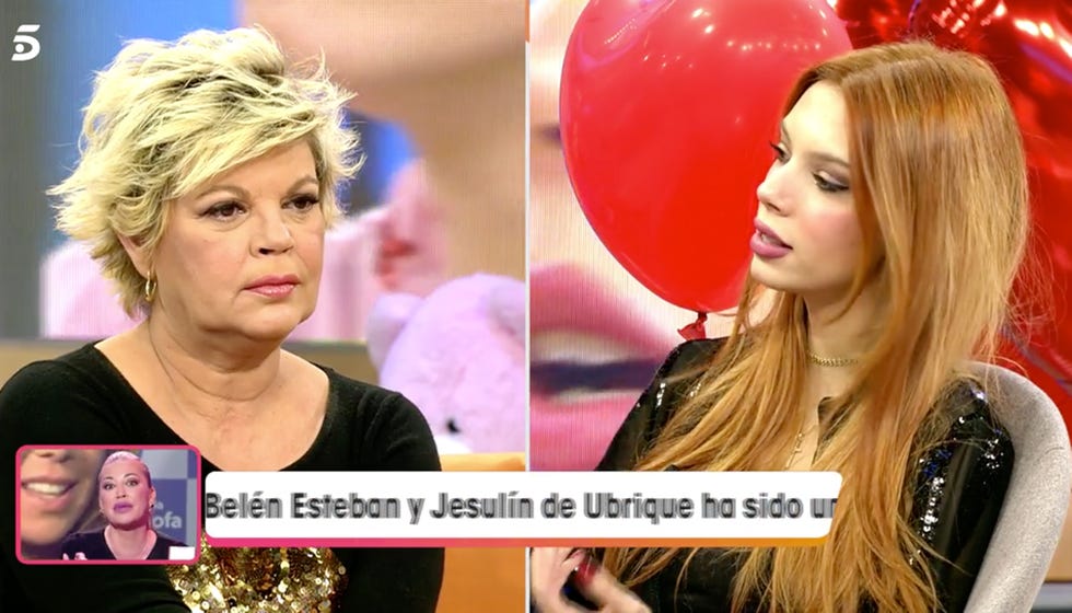 terelu campos se enfada con alejandra y se enfrenta a los colaboradores
