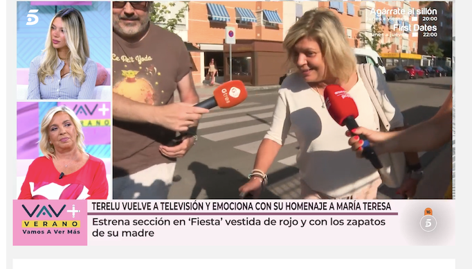 Alejandra Rubio y Carmen Borrego reaccionan al nuevo reto televisivo de Terelu  Campos