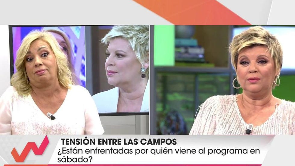 Carmen Borrego, Terelu Campos, Terelu Campos y Carmen Borrego, Las Campos, Viva la vida, Terelu Campos y Carmen Borrego enfrentamiento, Viva la vida
