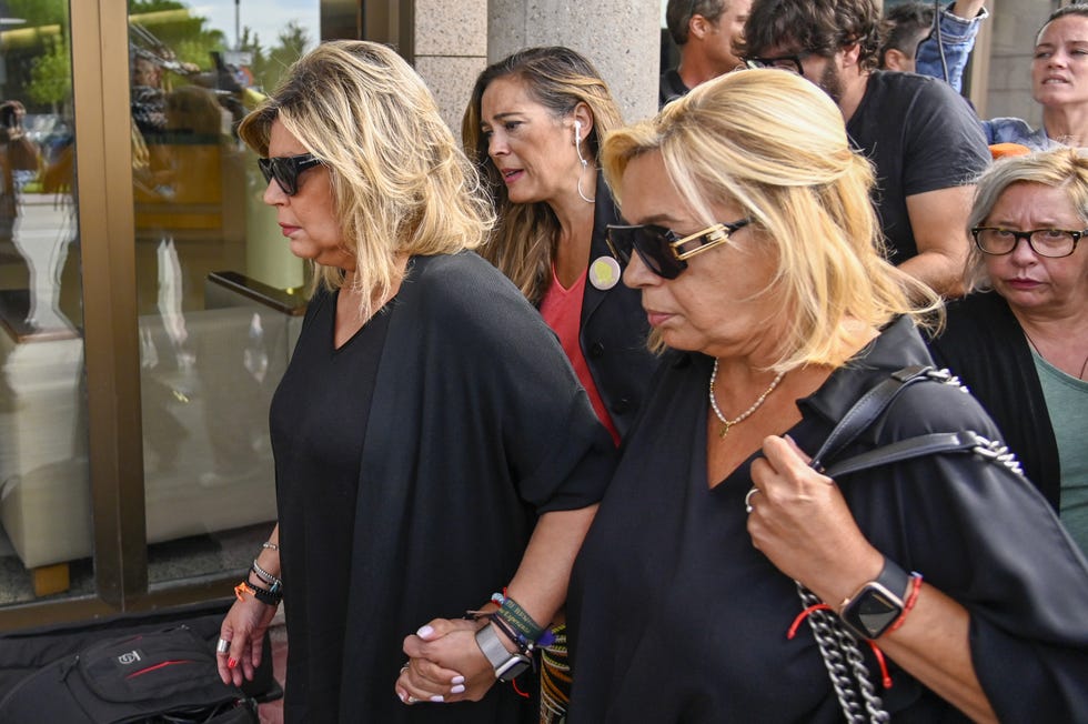 terelu campos carmen borrego funeral maria teresa campos