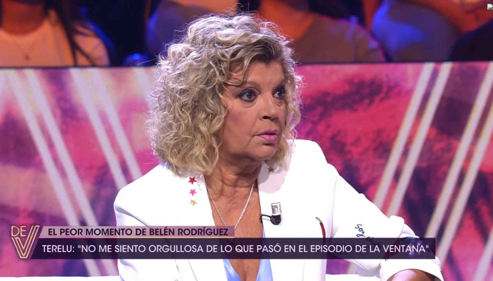 television talk show segment featuring a guest sharing a personal experience