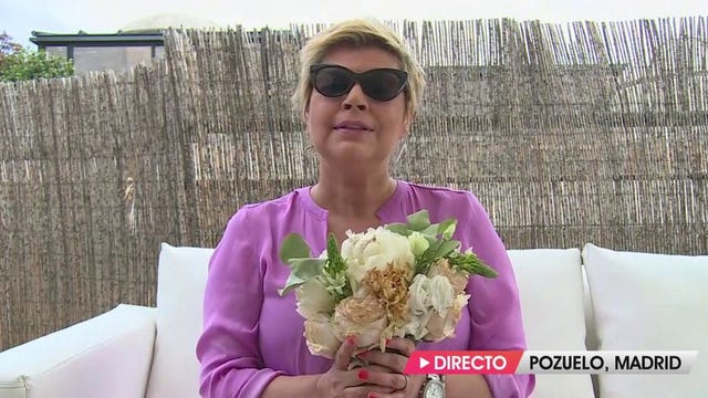 Terelu Campos, Terelu Campos ramo de novia Belén Esteban