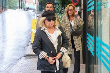 terelu campos con rocio carrasco y fidel albiac ingreso maria teresa campos