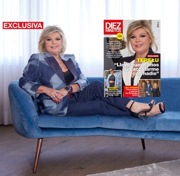 la presentadora posa para diez minutos