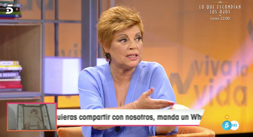 terelu campos amenaza con dejar 'viva la vida' tras un monumental enfado