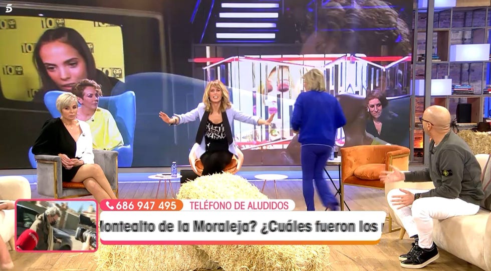 terelu se marcha tras el comentario de diego arrabal