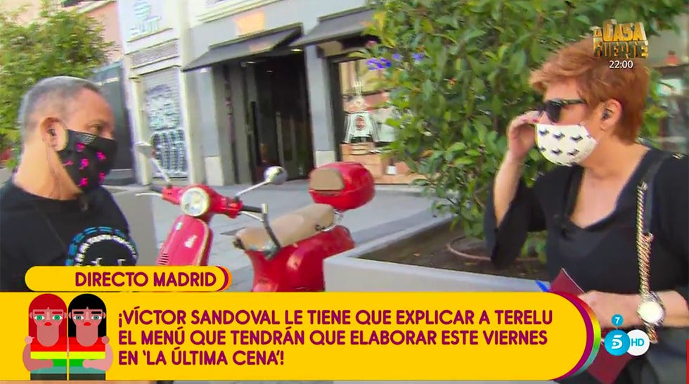 víctor sandoval y terelu campos se reencuentran para 'la última cena'