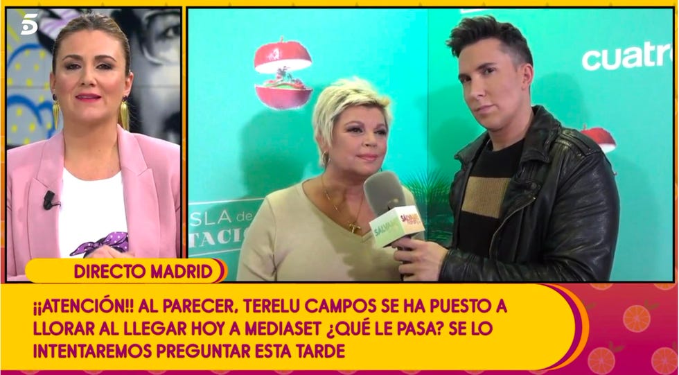 Terelu Campos Carlota Corredera 'Sálvame'