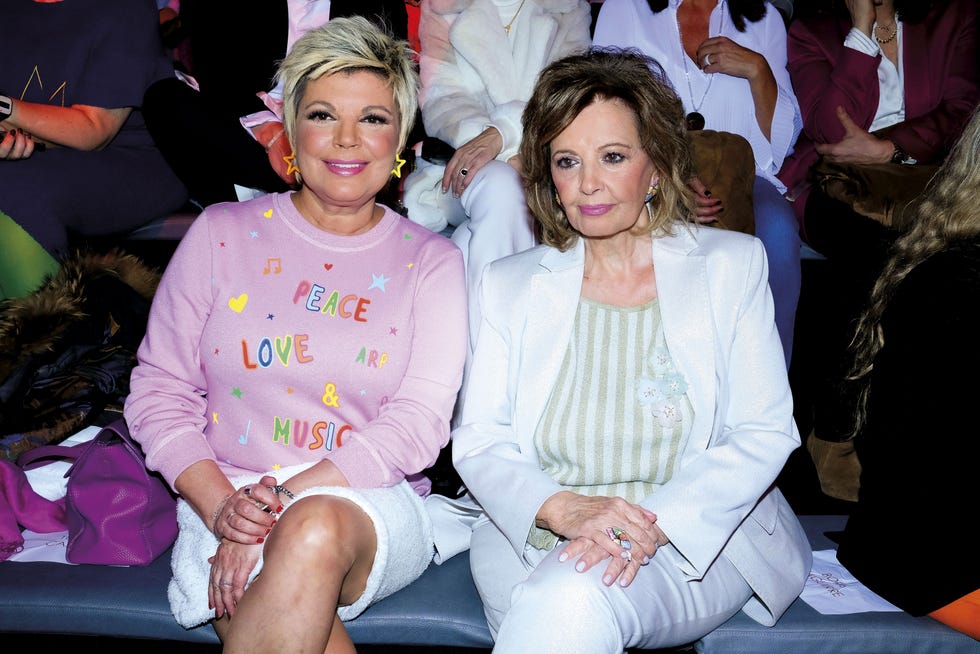 Terelu Campos con su madre, María Teresa