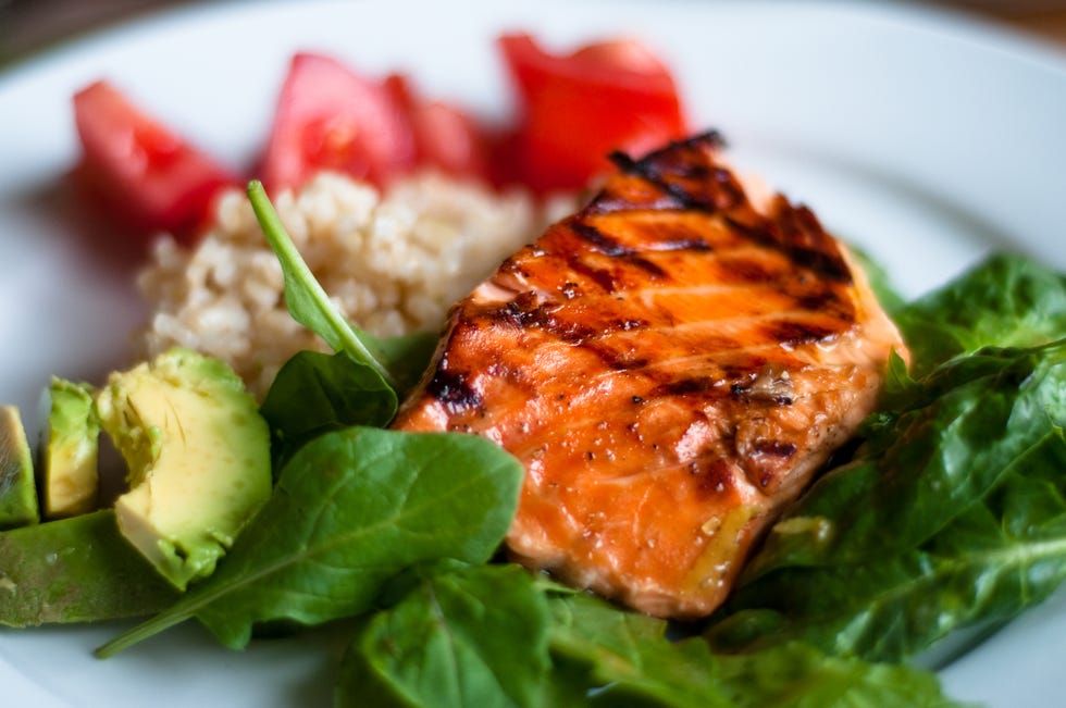 Grilled Teriyaki Salmon