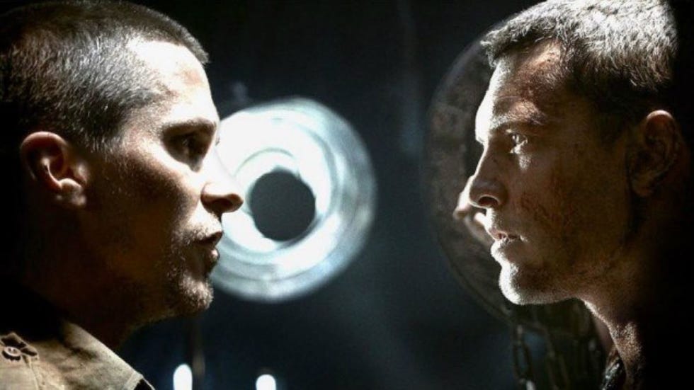'terminator salvation' 2009, con christian bale y sam worthington
