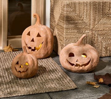 terracotta pumpkins