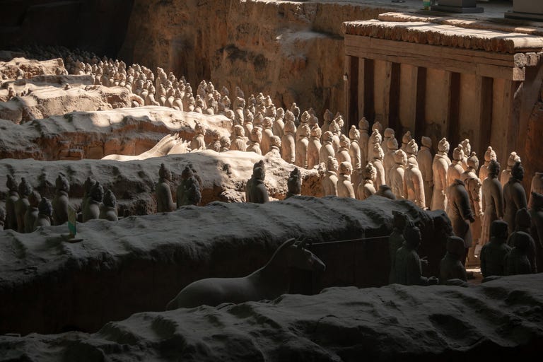 Buried Treasure In Terracotta Army May Confirm Ancient Legend