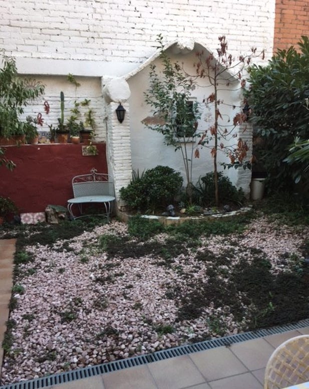 Terraza reformada