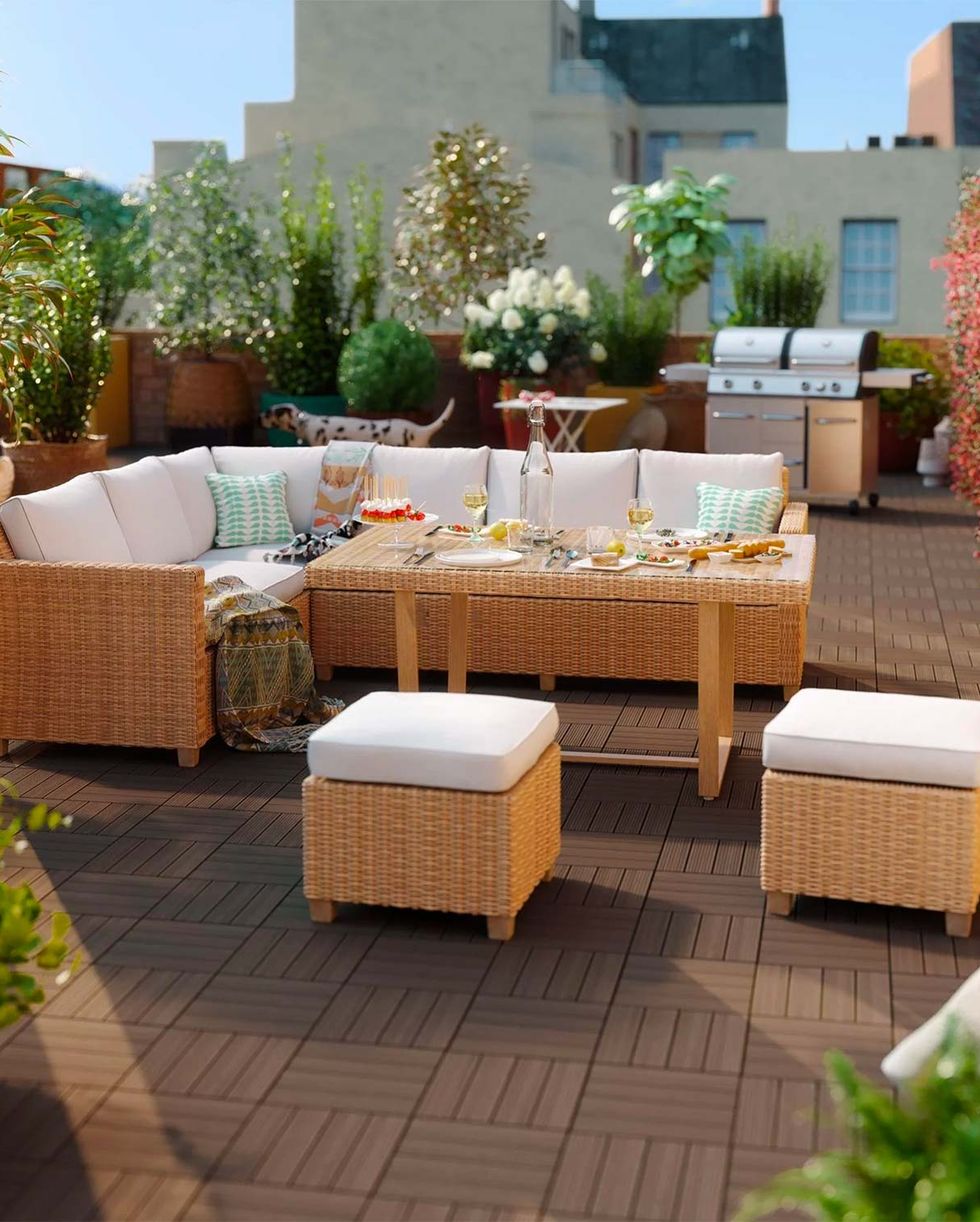 ▷ Crea la Terraza Perfecta con Muebles para Exterior..