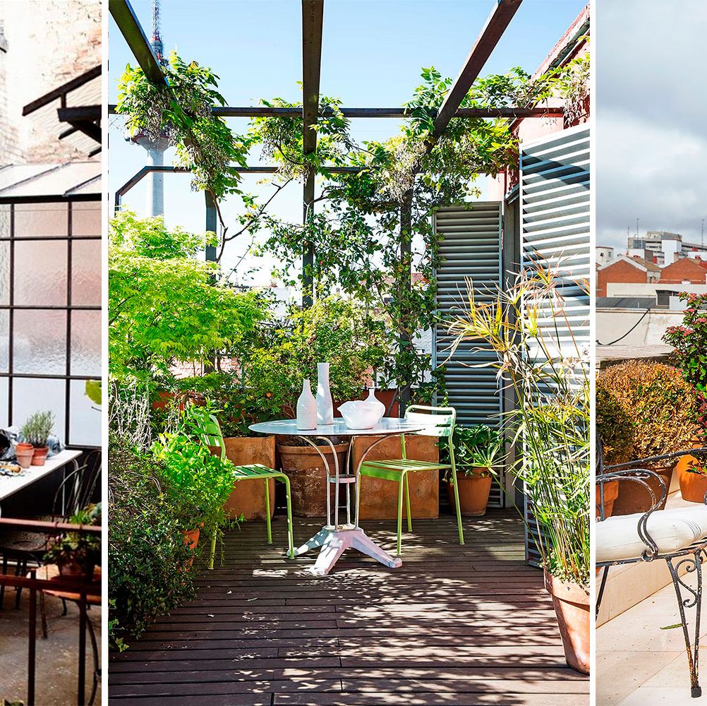 75 ideas para decorar la terraza de un piso de ciudad