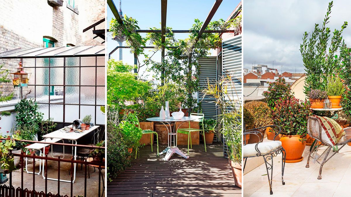 Pisos con terraza: ideas para decorar balcones y terrazas
