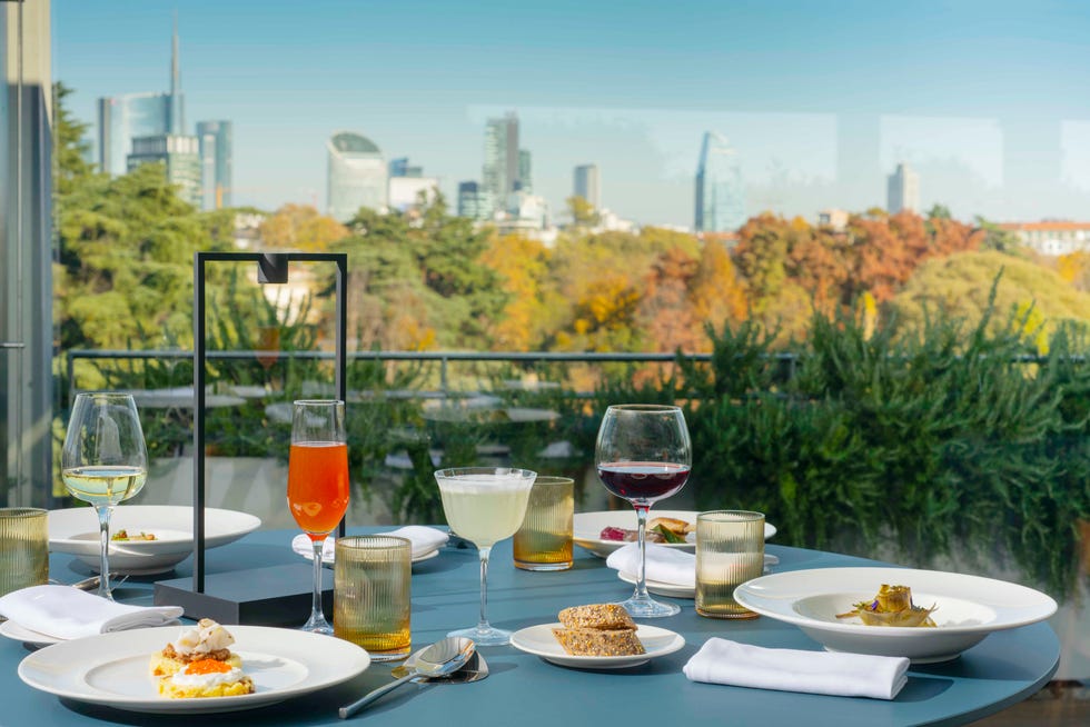 terrazza triennale in milan