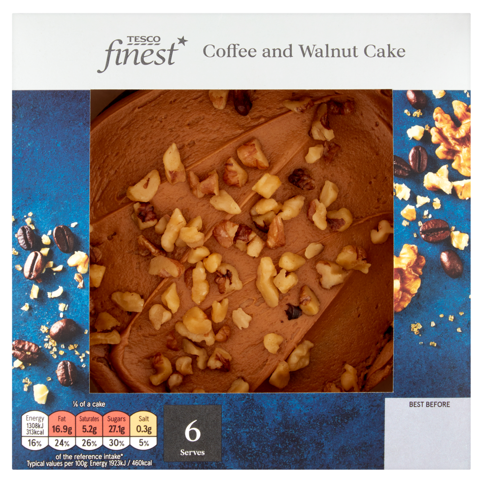 Best coffee & walnut cake