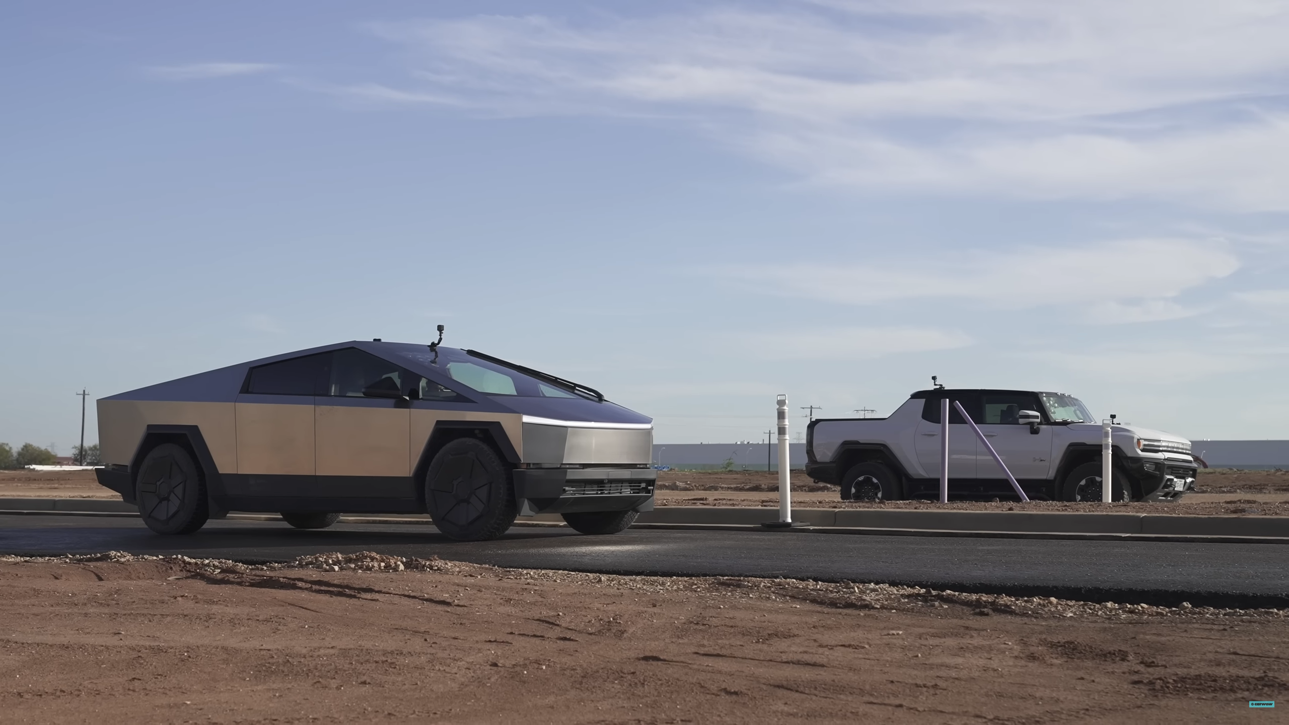 Tesla Cybertruck Vs GMC Hummer EV: Duelo De Titanes Eléctricos En Esta ...