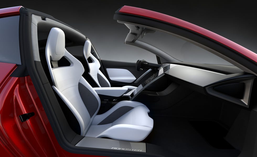 2021 tesla roadster interior