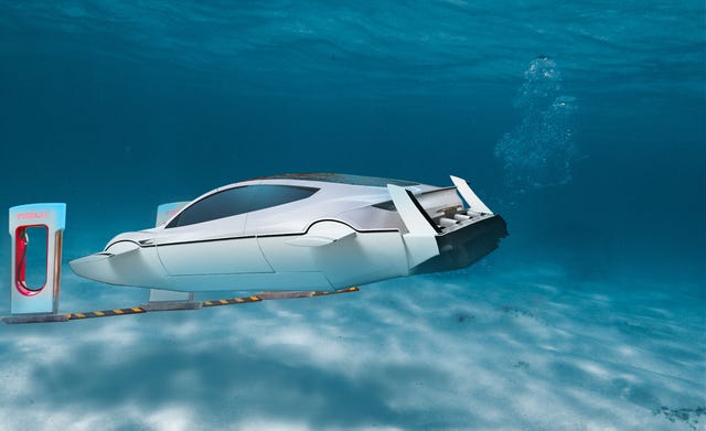 Tesla Has a Design for a Submarine, Says Elon Musk