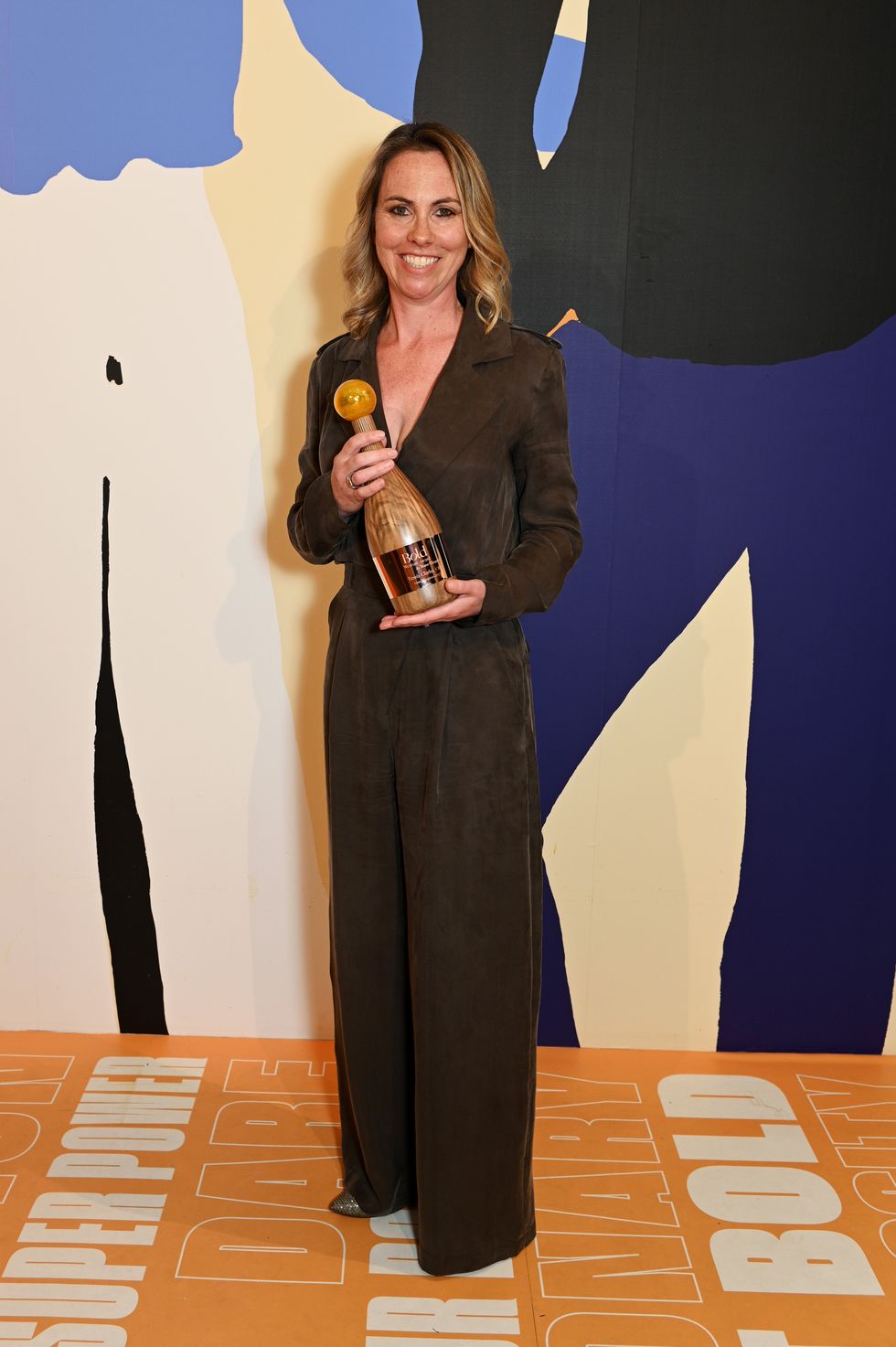 london, england may 31 tessa clarke attends the 2023 bold woman award ceremony hosted by veuve clicquot at their solaire culture exhibition in piccadilly circus on may 31, 2023 in london, england photo by dave benettgetty images for veuve clicquot