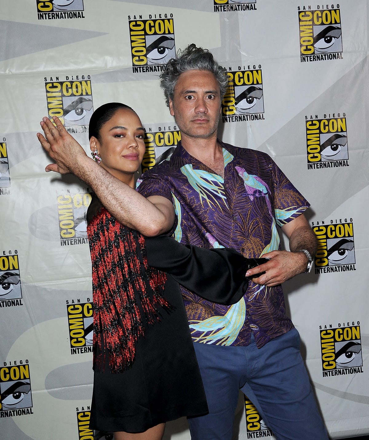 WATCH: Taika Waititi, Tessa Thompson Mock CGI/Editing In 'Thor 4