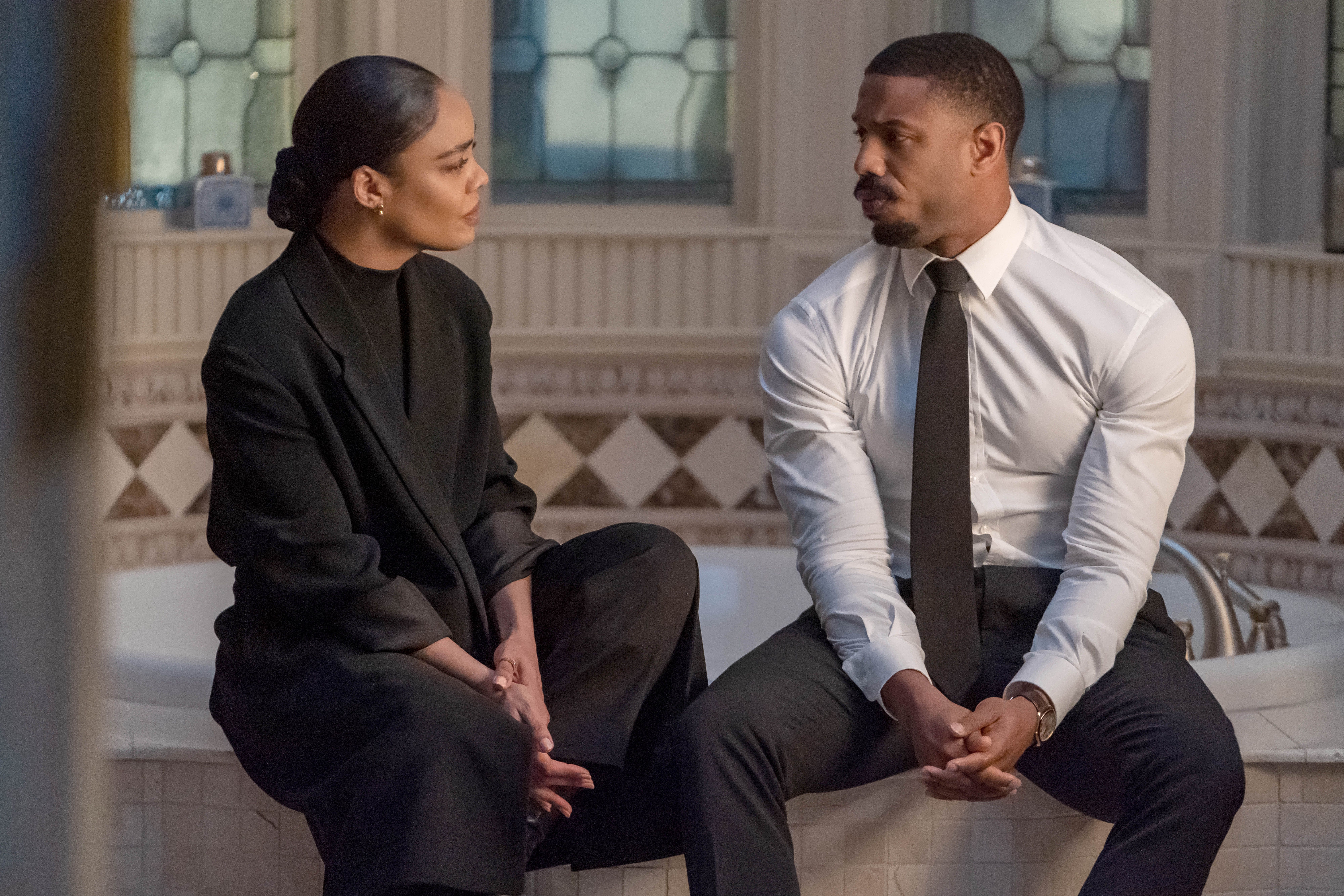 Creed's Tessa Thompson Reveals That She and Michael B. Jordan Went to  Couples Therapy as Bianca and Adonis - Black Enterprise