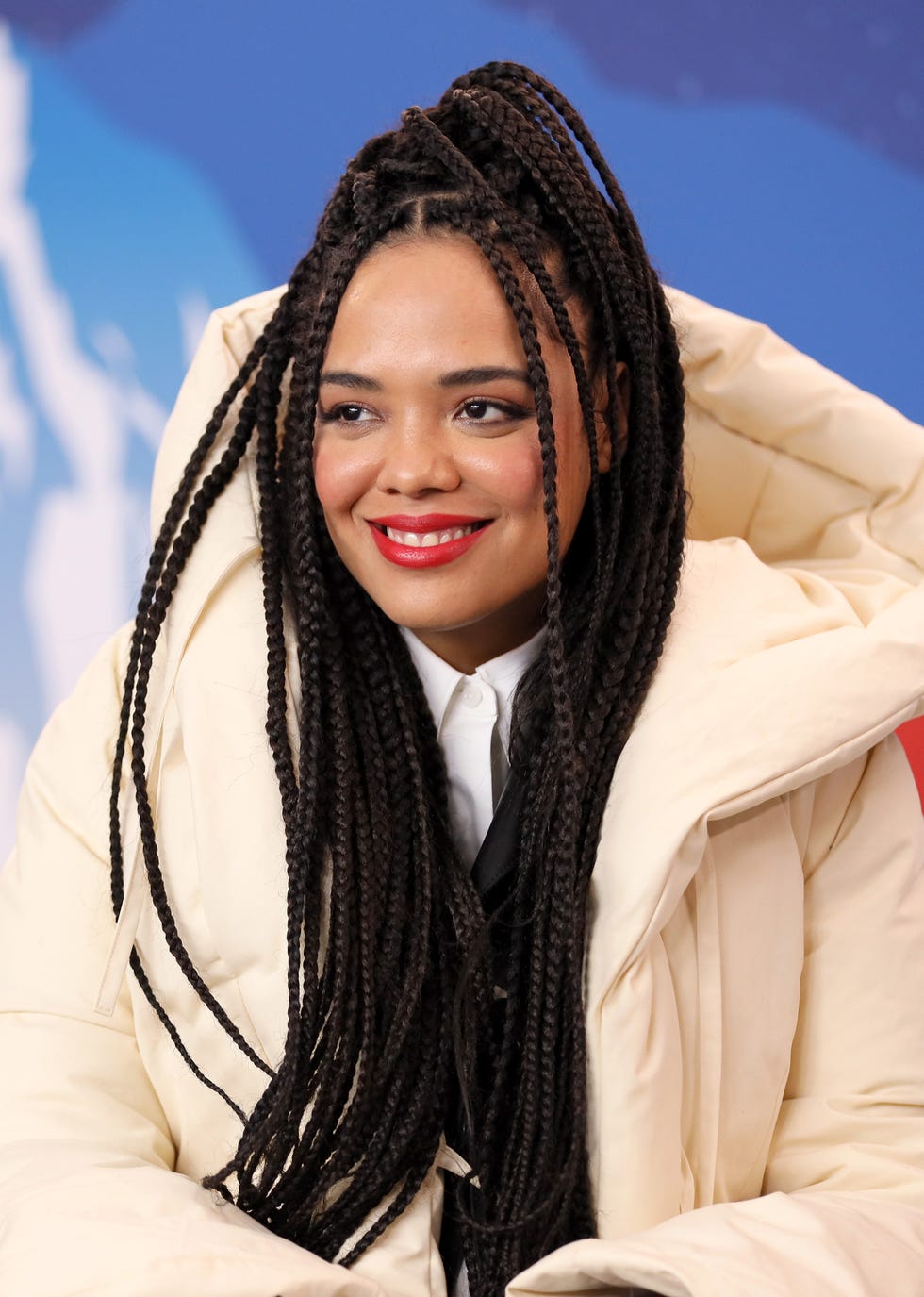 tessa thompson summer hairstyles