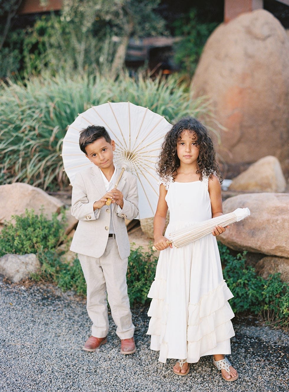 flower girl and page boy