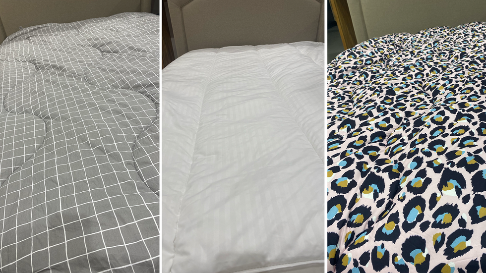 how we test coverless duvets