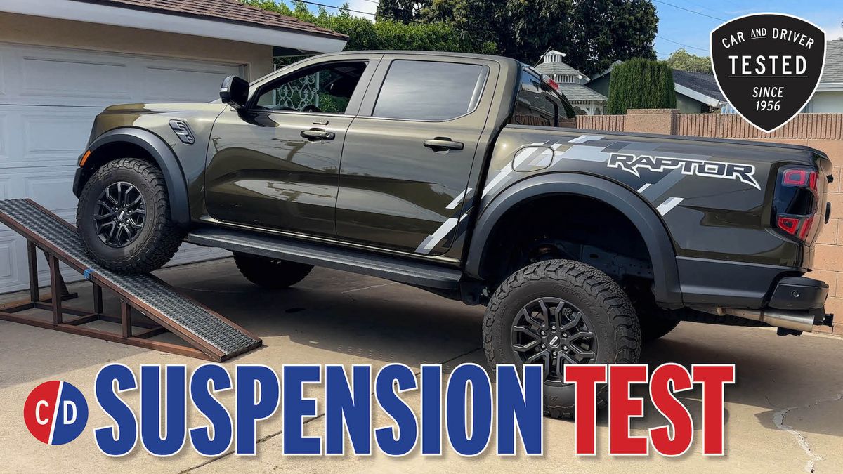 preview for 2024 Ford Ranger Raptor Suspension Deep Drive and RTI Test