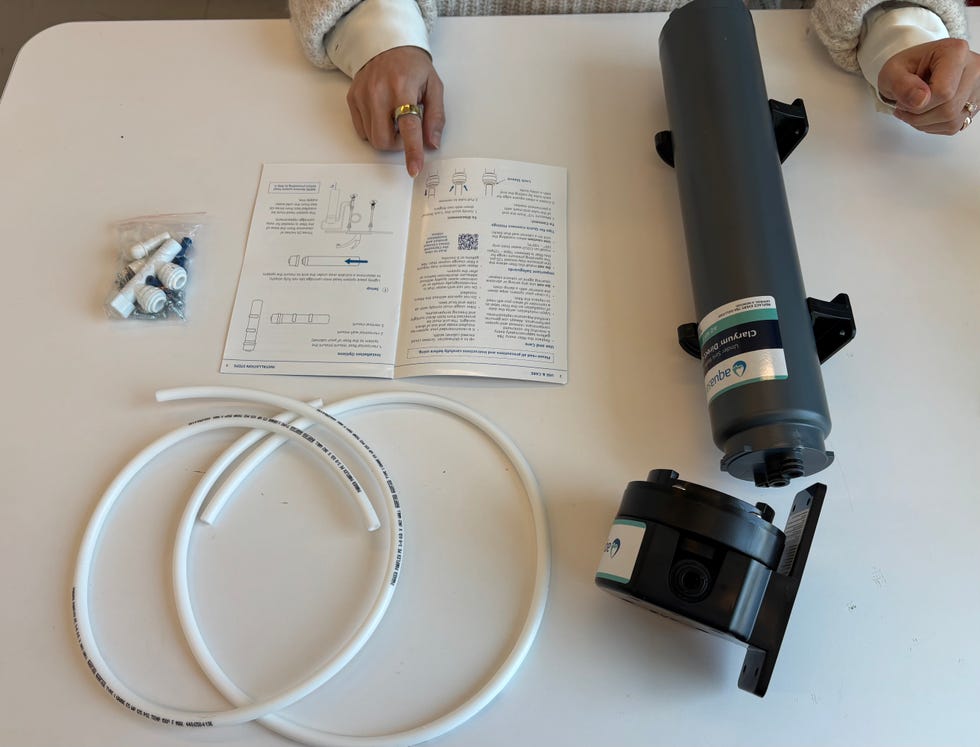 testing under sink water filters
