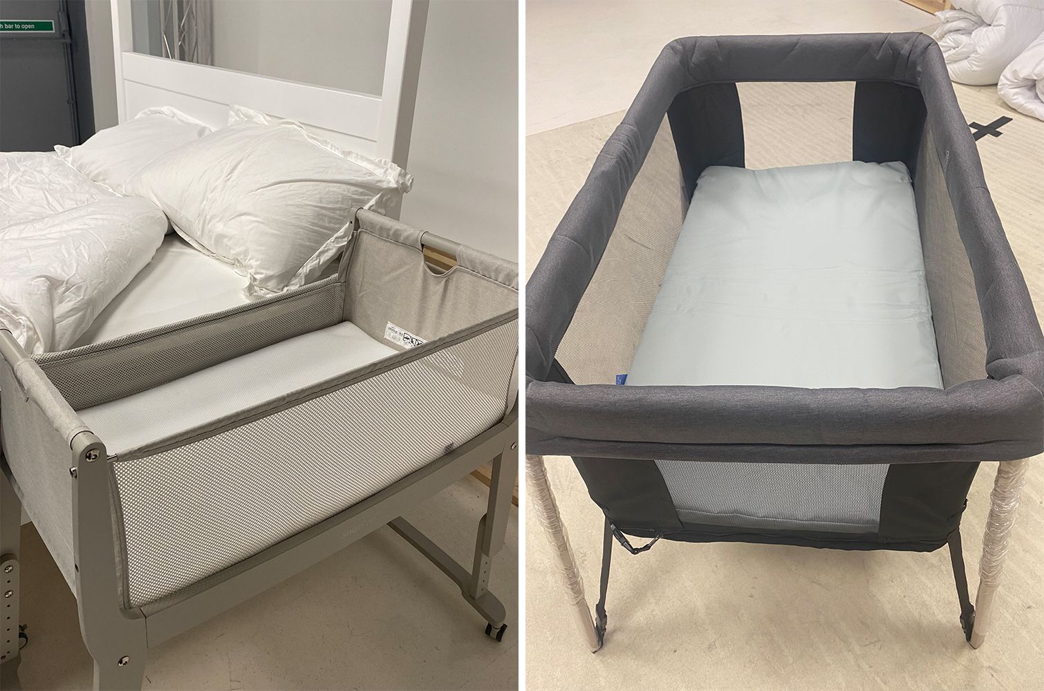 Bedside crib bedst i test on sale