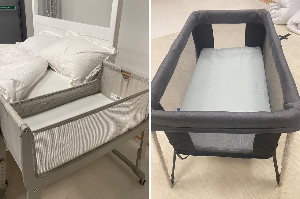 testing bedside cribs
