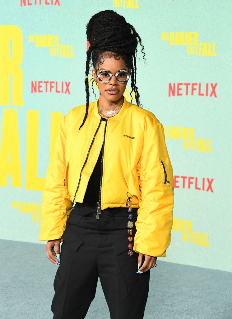 faux locs hairstyles teyana taylor