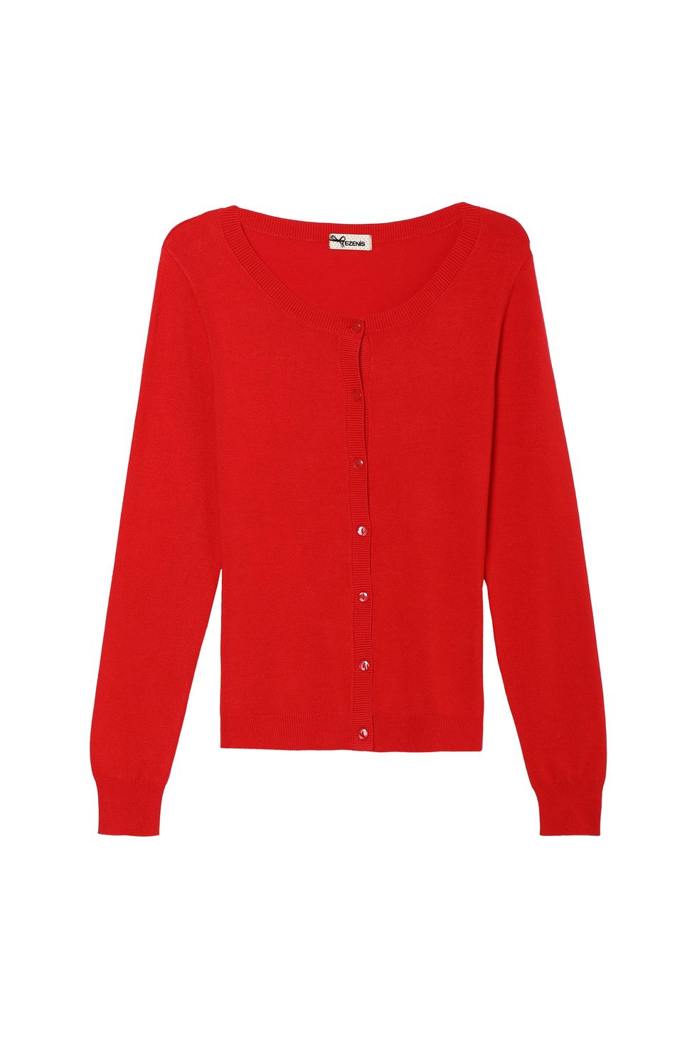 Clothing, Red, Sleeve, Outerwear, Sweater, Cardigan, Top, T-shirt, Blouse, Neck, 