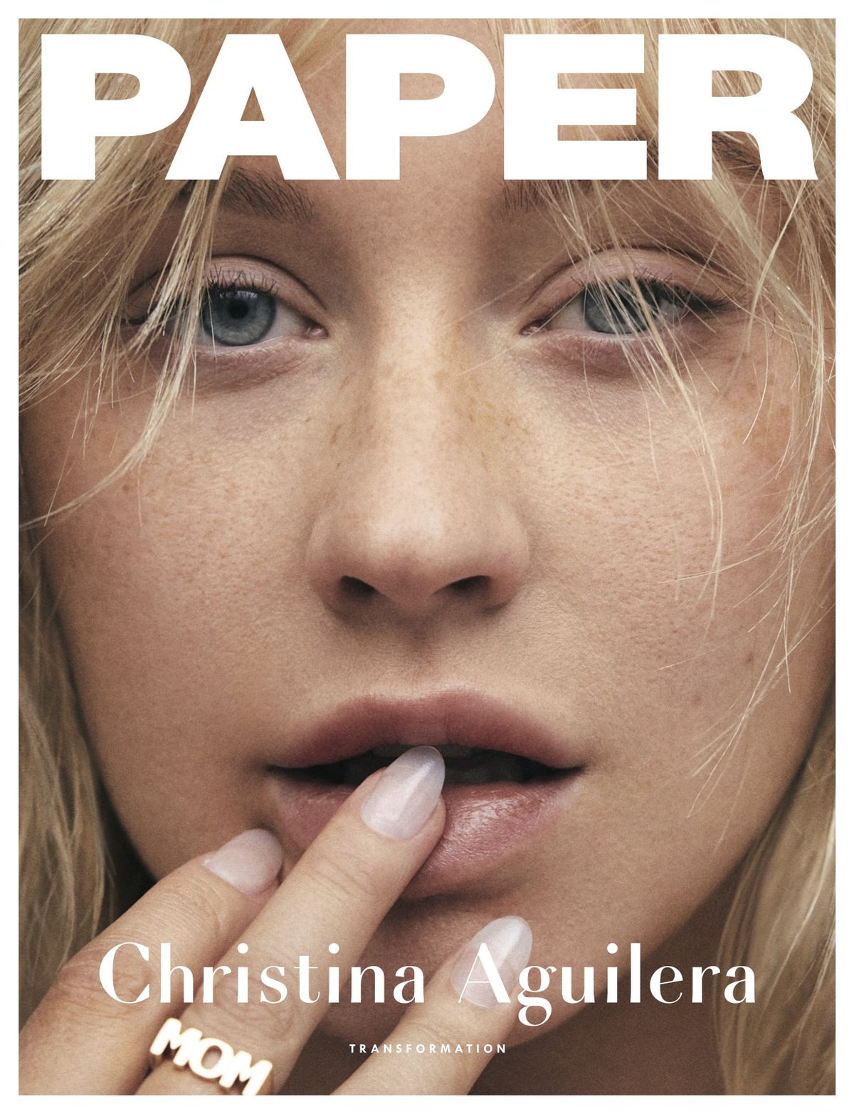 Christina Aguilera in Paper magazine