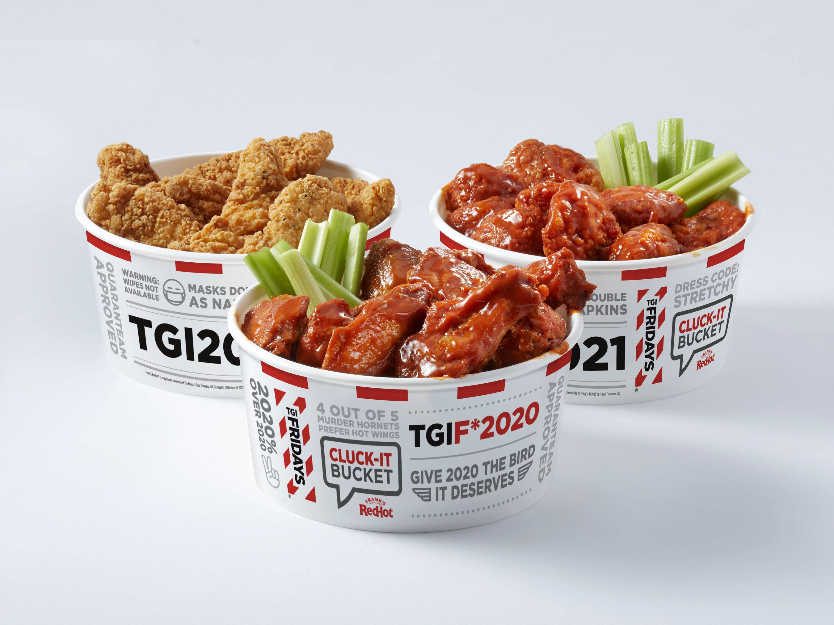 TGI Friday's Is Selling Buckets Full Of Chicken Wings And Tenders