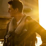 tom cruise plays capt pete "maverick" mitchell in top gun maverick from paramount pictures, skydance and jerry bruckheimer films