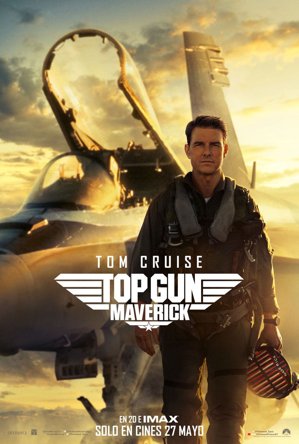 top gun maverick poster con tom cruise