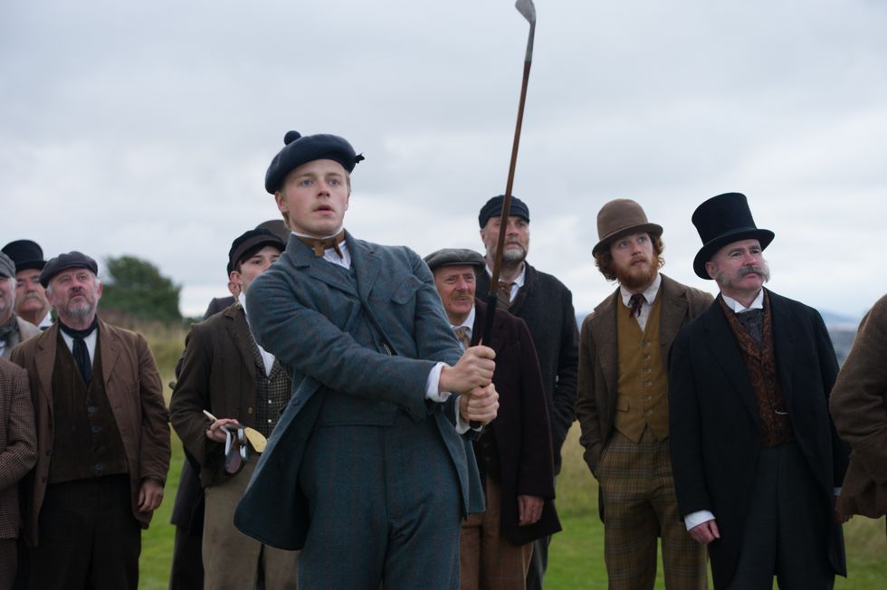 Jack Lowden as Tom Morris in Tommy's Honour