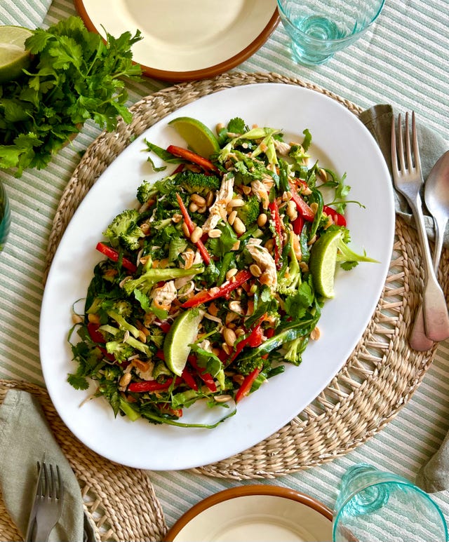 Thai chicken recipe | Thai chicken salad recipe