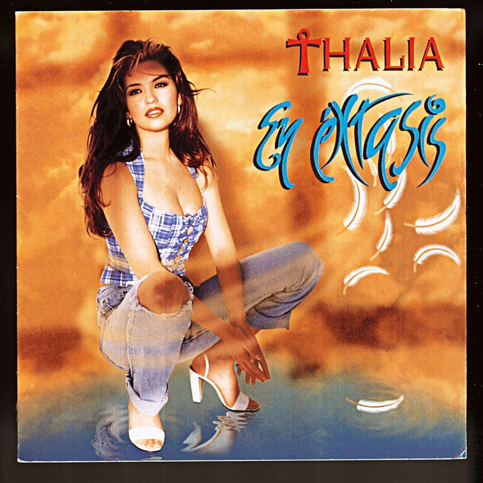 thalía disco en éxtasis 1995