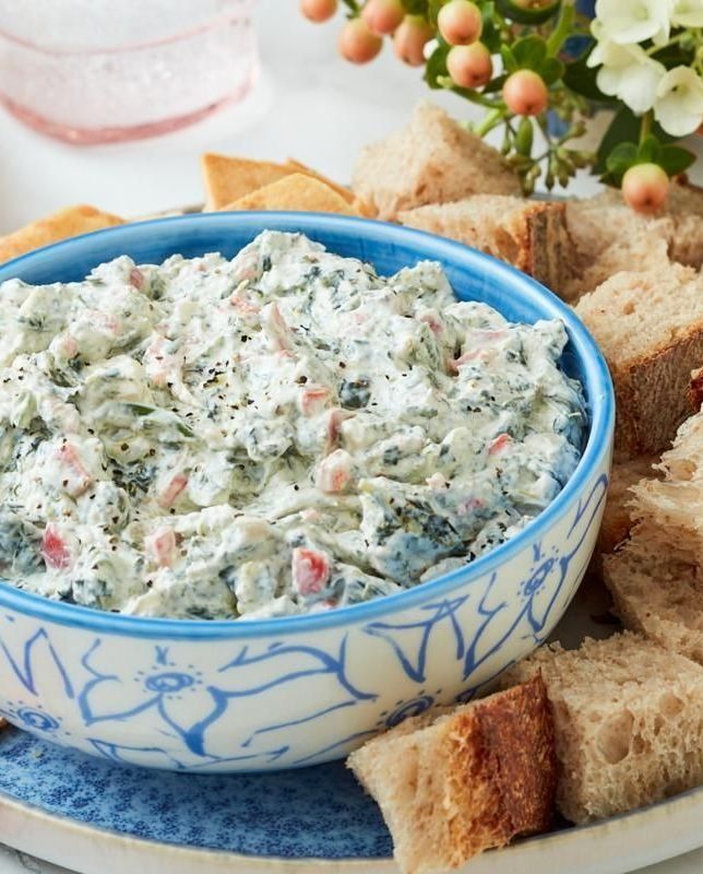 thanksgiving appetizers spinach dip