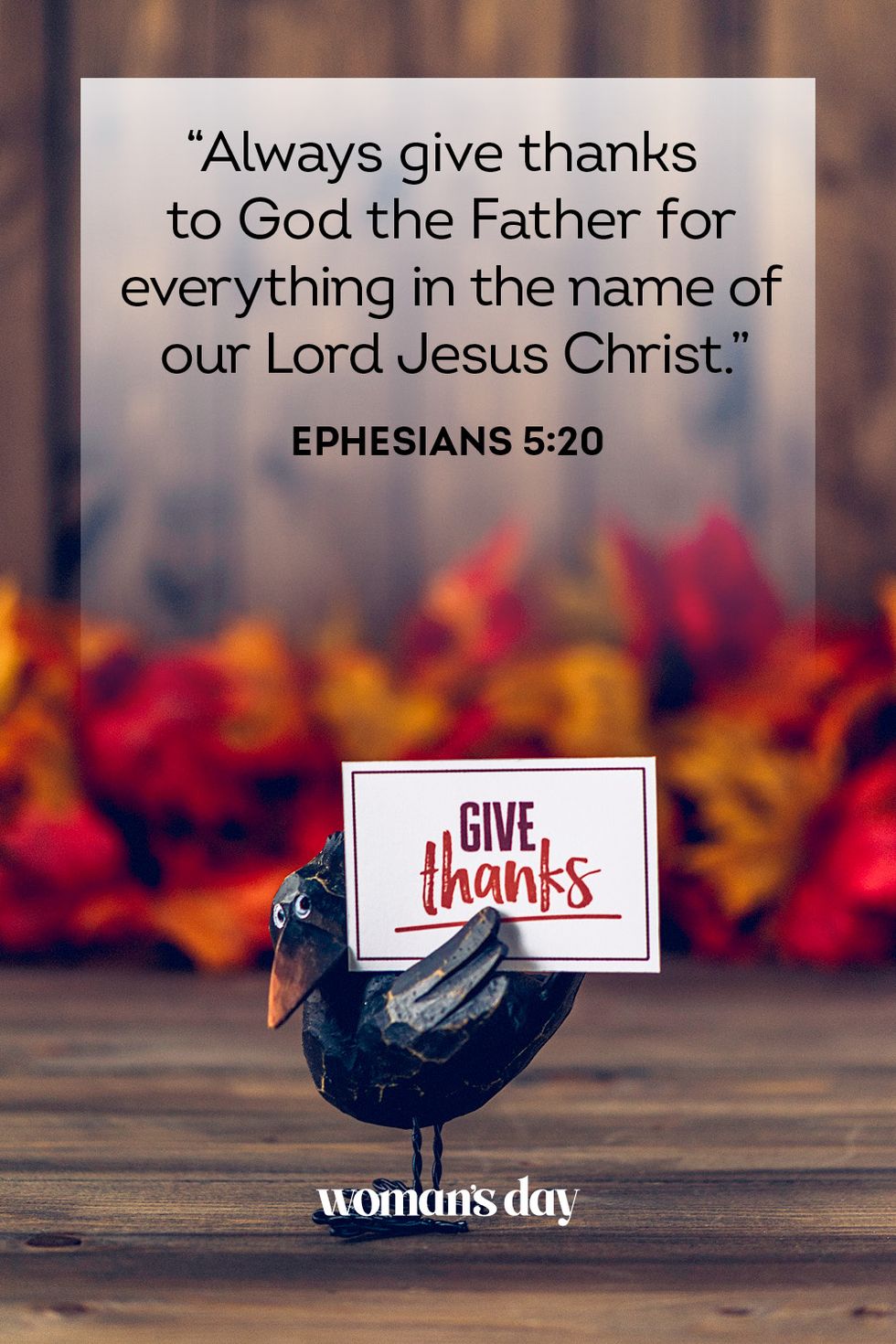 thanksgiving bible verses ephesians 5 20