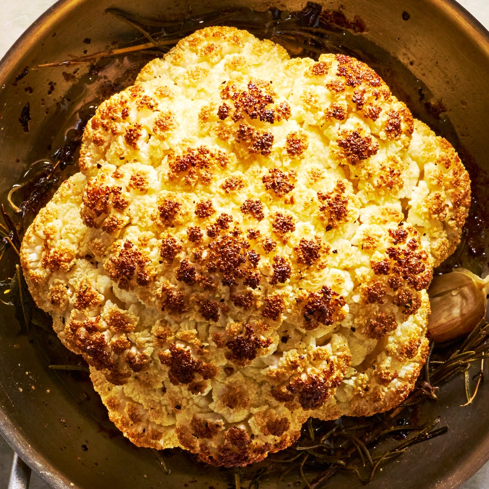 whole roasted cauliflower