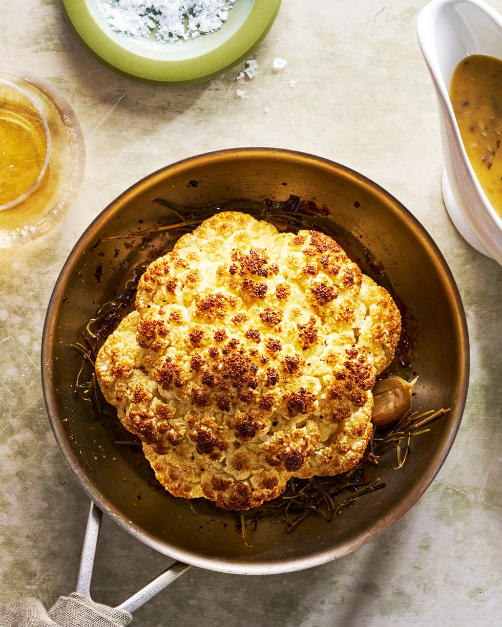 whole roasted cauliflower