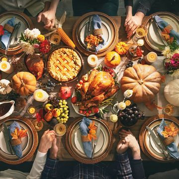 thanksgiving celebration traditional dinner concept
